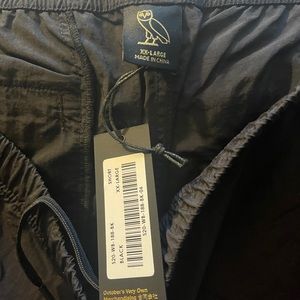 October’s very own nylon shorts xxl new black